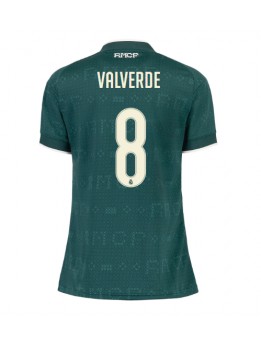 Ženski Nogometna dresi replika Real Madrid Federico Valverde #8 Gostujoči 2026-27 Kratek rokav Ženski Nogometna dresi replika Real Madrid Federico Valverde #8 Gostujoči 2026-27 Kratek rokav
